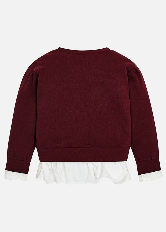 Mayoral світшот бордовий