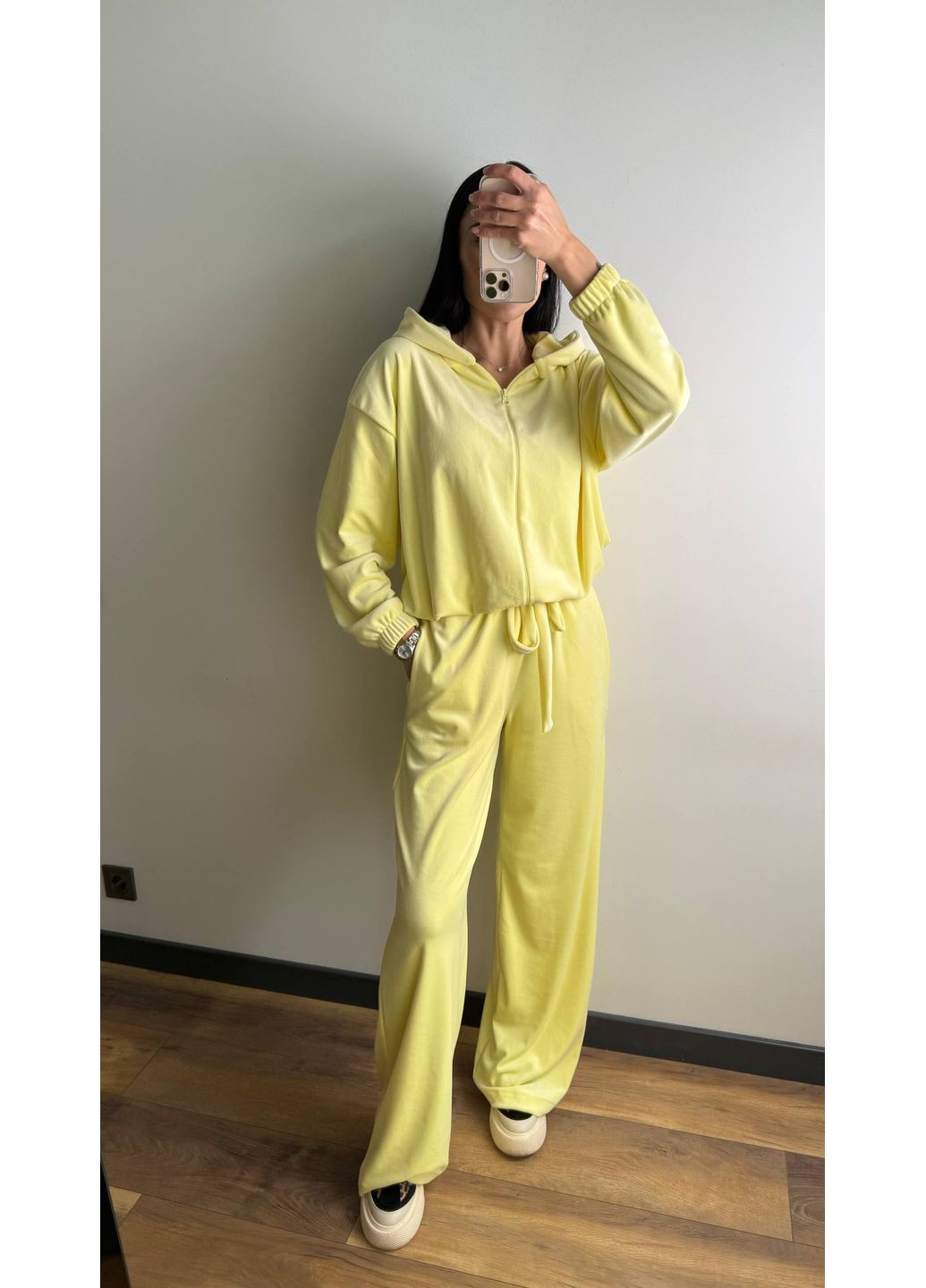 Костюм тройка из мягкого велюра Luna (366288809)