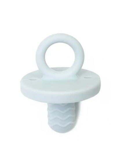 Пустышка Mommy Bag ортодонтична Natural Step, силиконовая (012 мес) Серая Nip (280941695)