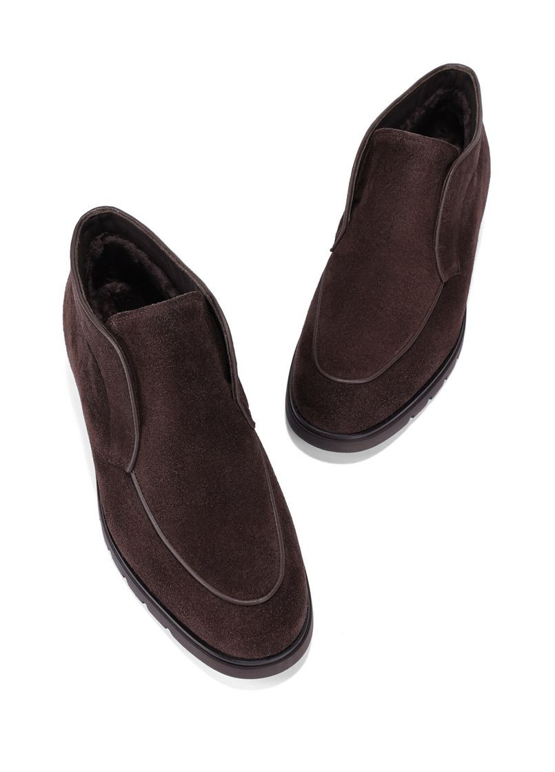 Чоловічі Черевики AJ59-252-M2228-M Коричневий Замша Miguel Miratez (368754155)