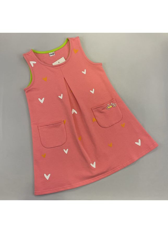 Коралова теплий сарафан для дівчинки Mevis (319303878)