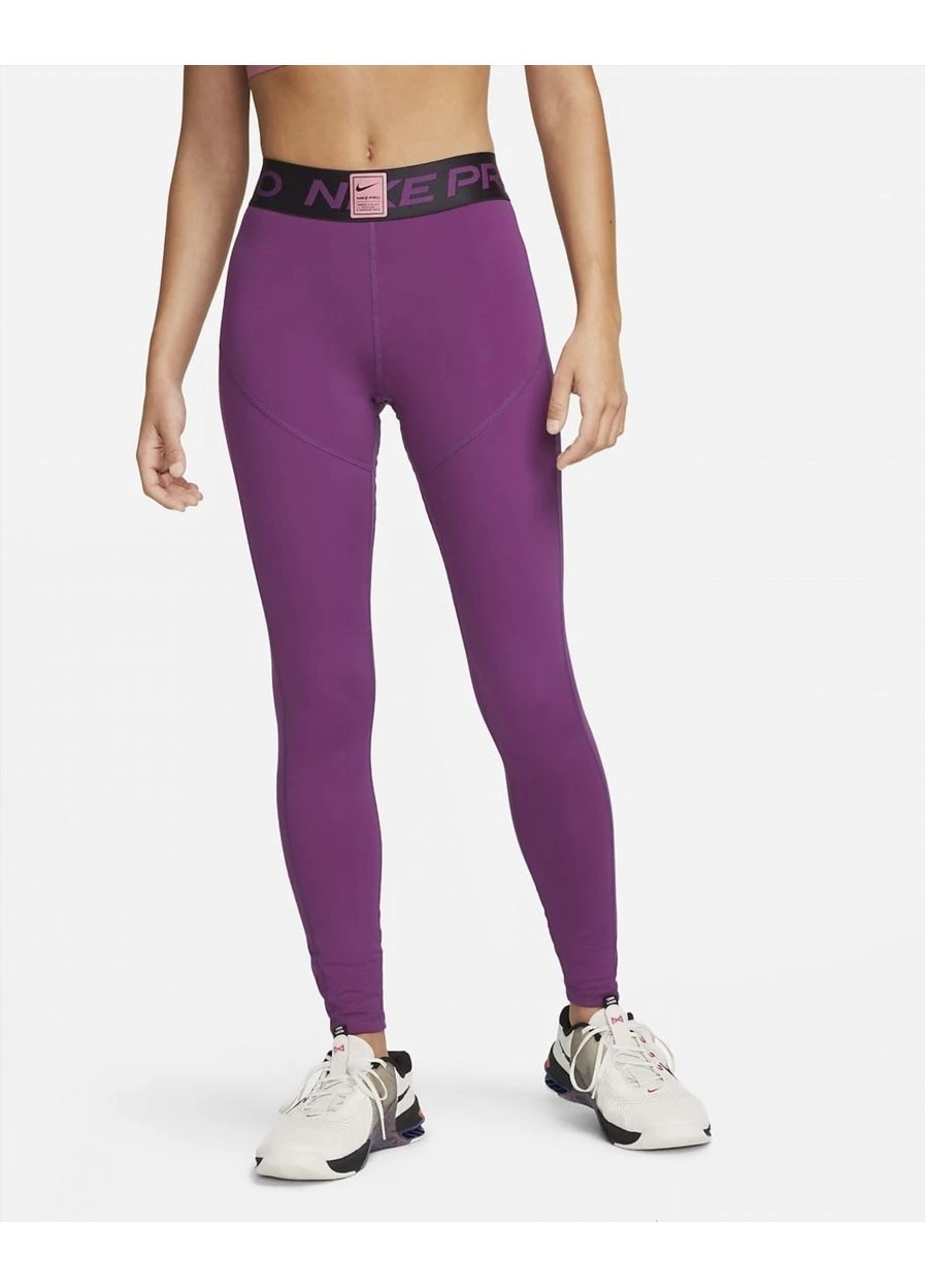 Фиолетовые леггинсы pro violet dq5595-503 Nike