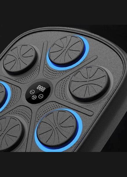 Боксерский тренажер настенный интеллектуальная груша для бокса с LED подсветкой + перчатки (R051290) No Brand (330778881)