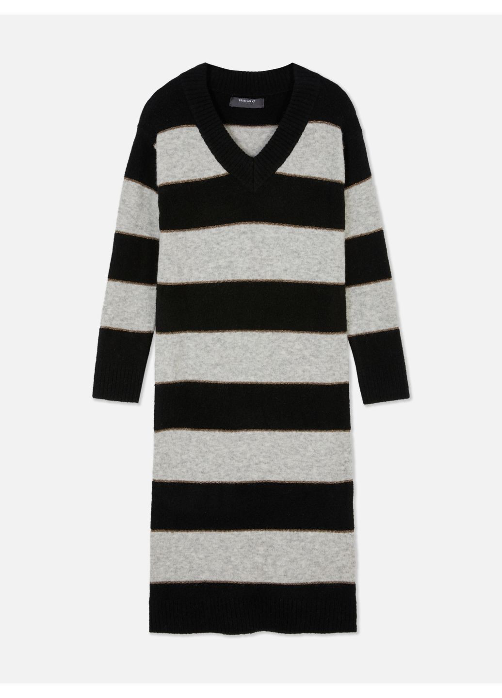 Чорна сукня демісезон,чорний в смужку, Primark