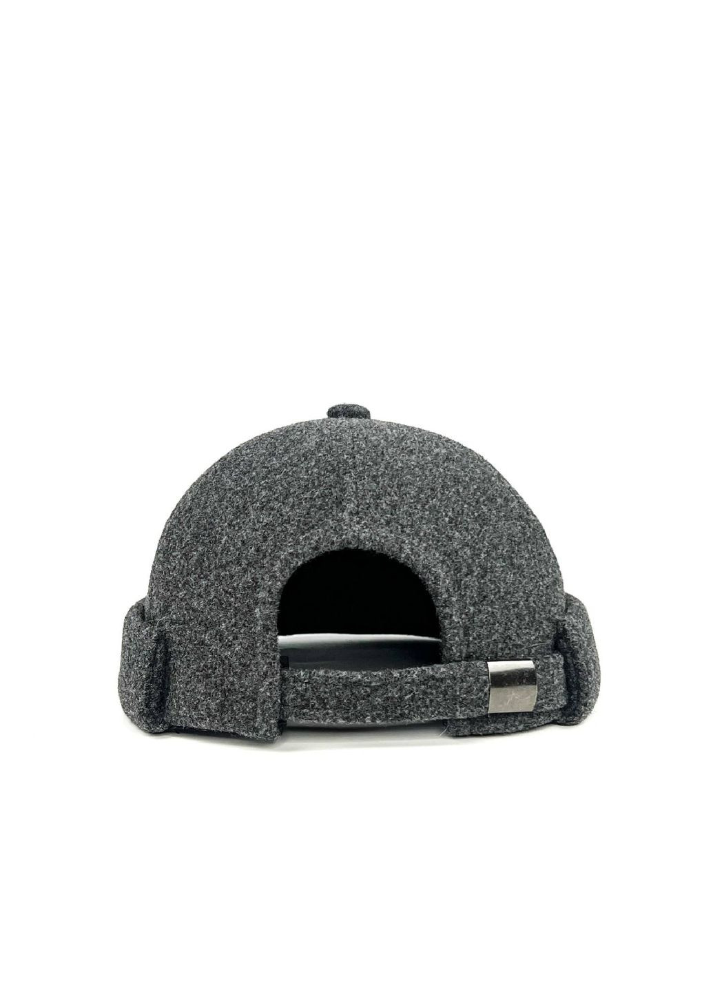 Бейсболка без козирка з регулятором чоловіча вовна сіра ГРЕЙ 642-522 LuckyLOOK 642-522М (322791083)