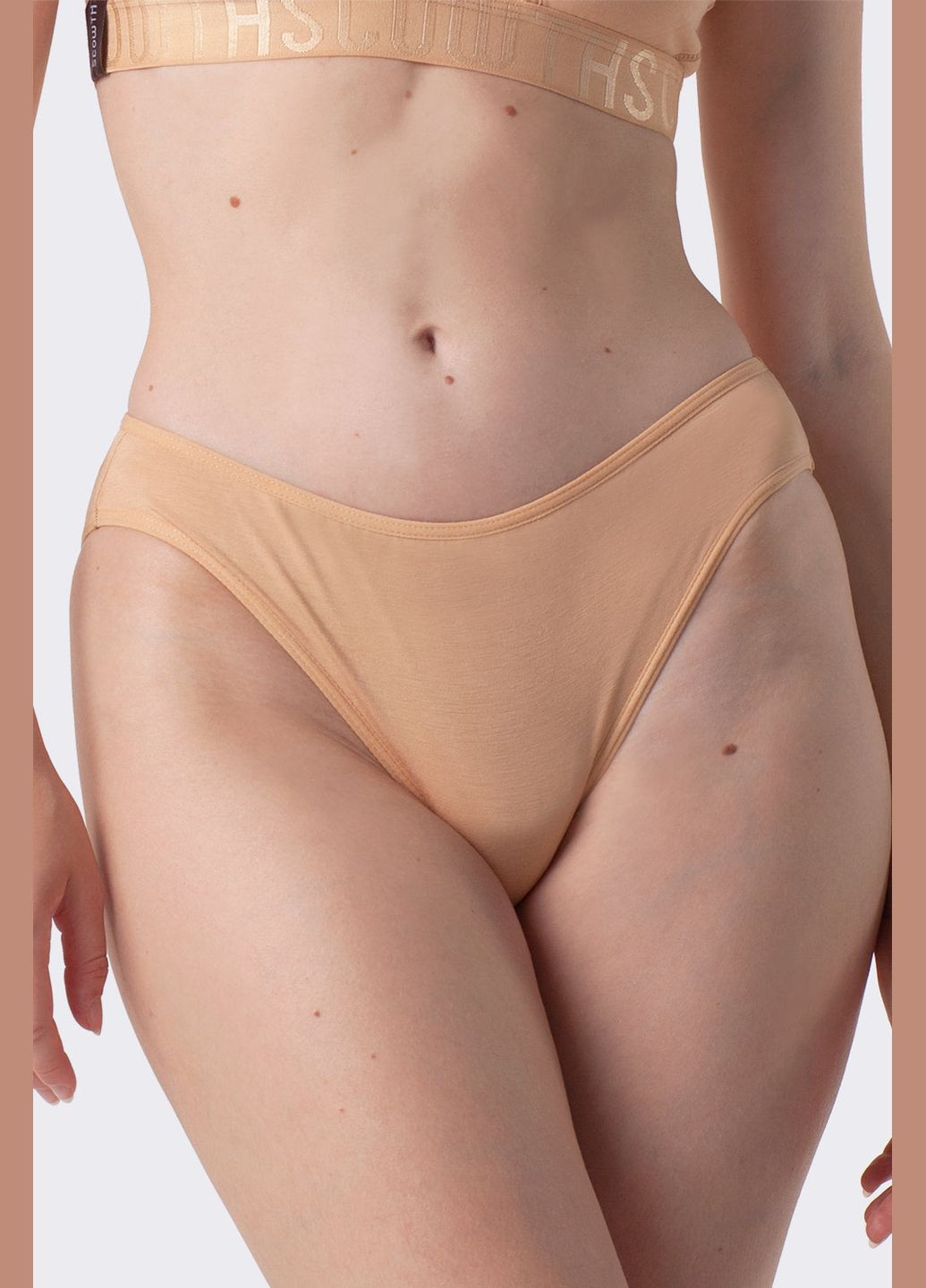 Трусики сліпи з бамбука Scowth Sand slip beige (297412800)