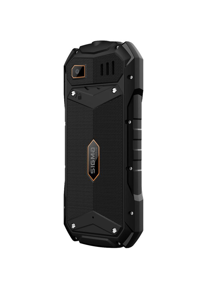 Мобильный телефон X-treme PV68 Dual Sim Black/Orange (4827798738221) Sigma (332613108)