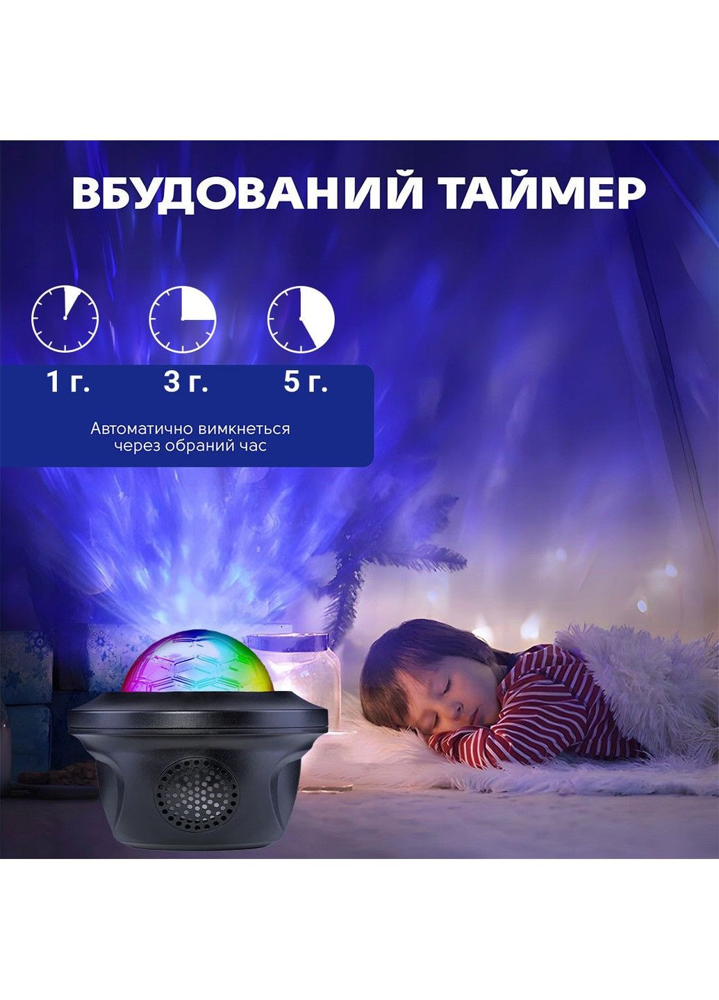 Ночник шар проектор звездного неба RD037 9W Звезды Inspire (305056872)