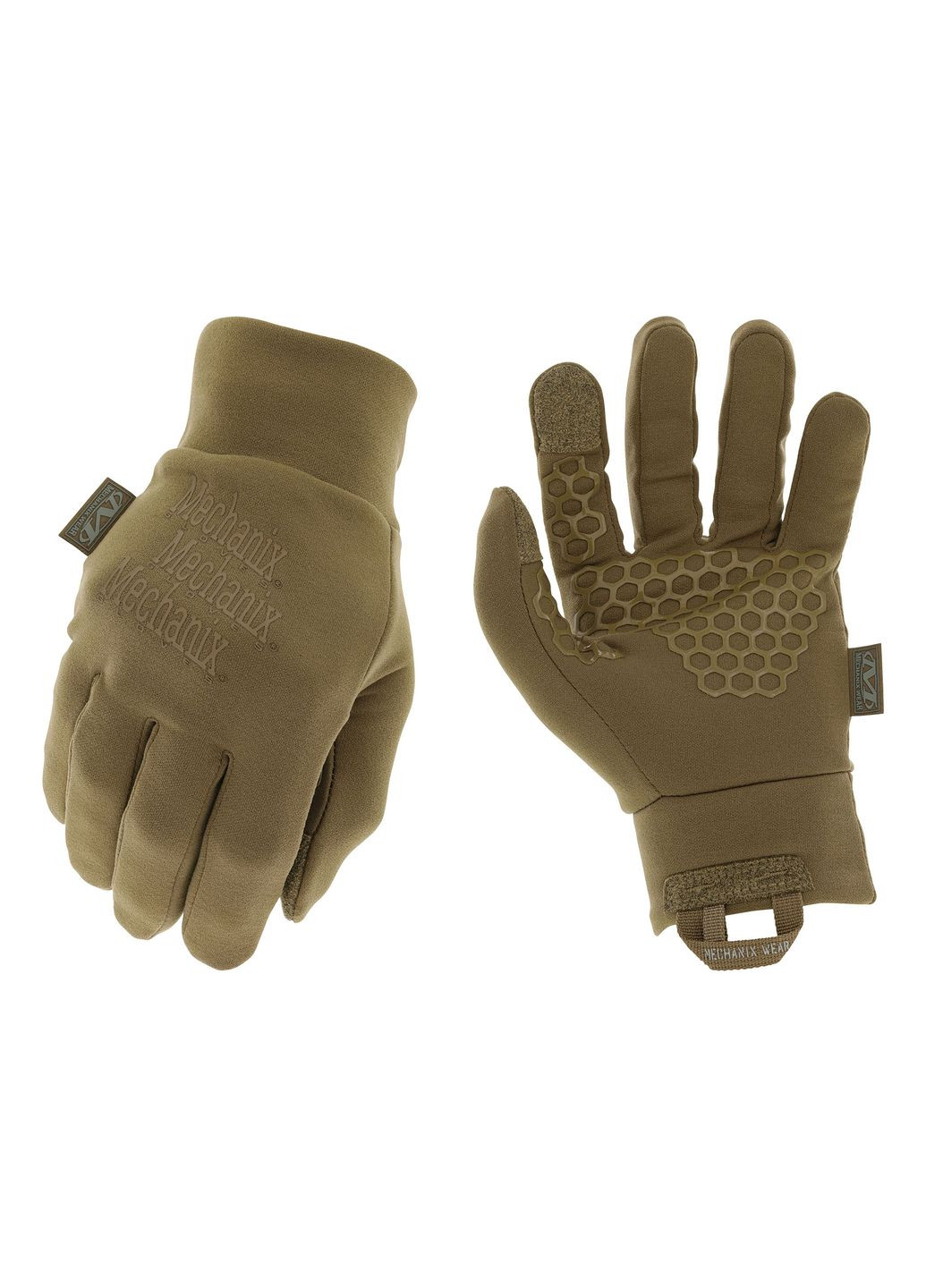 Рукавички тактичні зимові Mechanix Coldwork Base Layer Coyote Gloves Coyote Mechanix Wear (315822195)