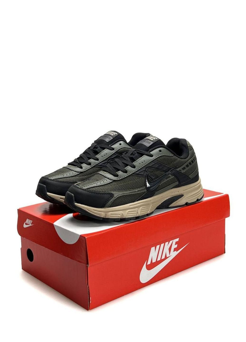 Оливковые (хаки) всесезонные кроссовки nike No Brand Initiator GTX Khaki Beige