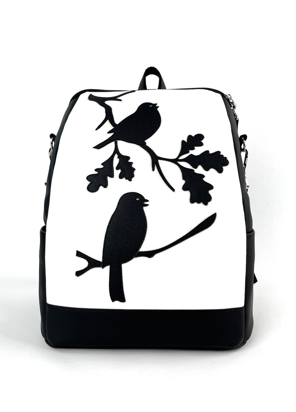 Рюкзак з відділенням для ноутбука 240040 чорно-білий Alba Soboni (299338982)