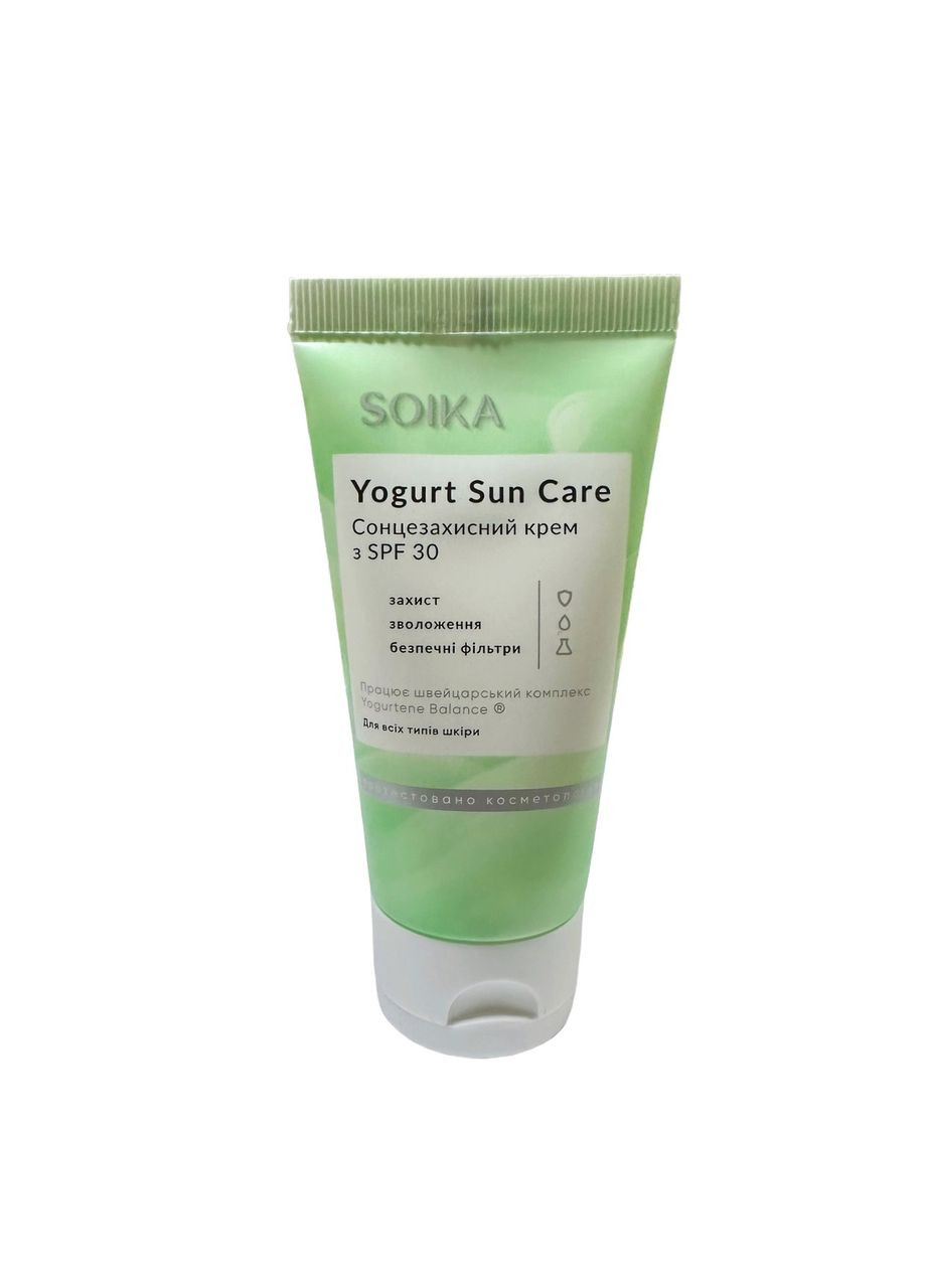 Soika Сонцезахисний крем для обличчя з SPF 30 Yogurt Sun Care — Крем, Україна (302490007)