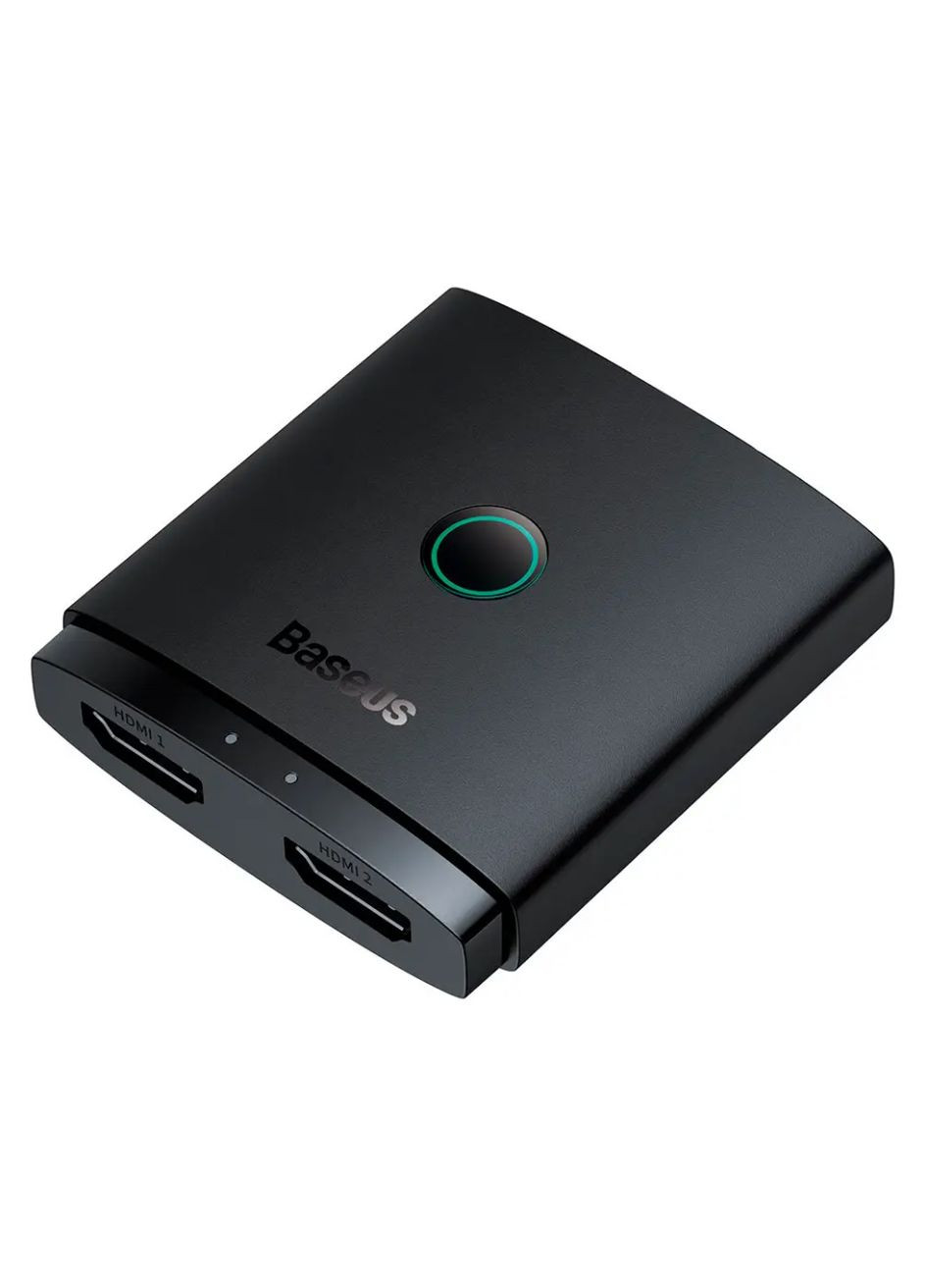 HDMI спліттер комутатор на 2 порти AirJoy Series 2-in-1 HDMI Switch 4K 60 Гц Baseus (300523967)