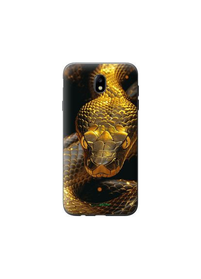 Чехол на Samsung Galaxy J7 J730 (2017) Golden snake "6072t-786-2448" Endorphone (365808346)