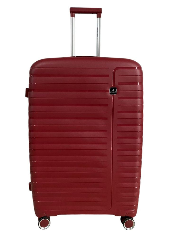 Чемодан большой Madisson 51203 полипропилен L Бордовый Snowball (327792608)