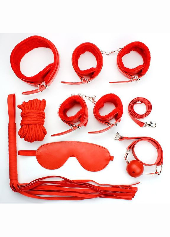 Набор БДСМ Belt разных цветов, 10 предметов. No Brand (339865107)