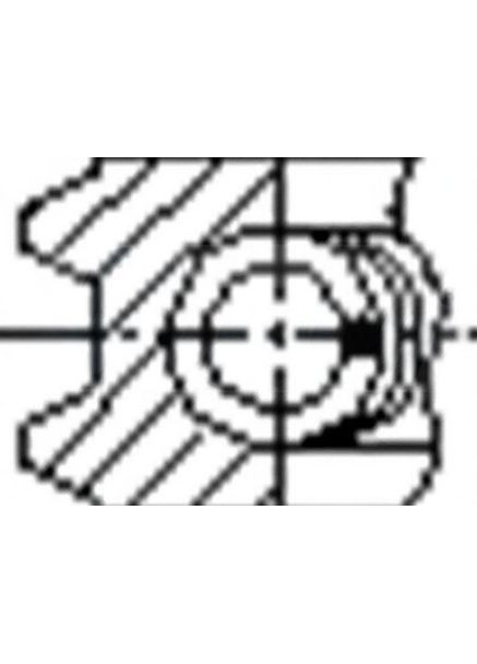Кільця поршневі (1CYL) PSA/FORD 86.0 (2/2/2) P22DTE/ABFA/D5BA/D6BA/F3FA/FIFA/FIFA/HJBB/HJBC/N7BA/Q FR10-216600-ua Freccia (366178198)
