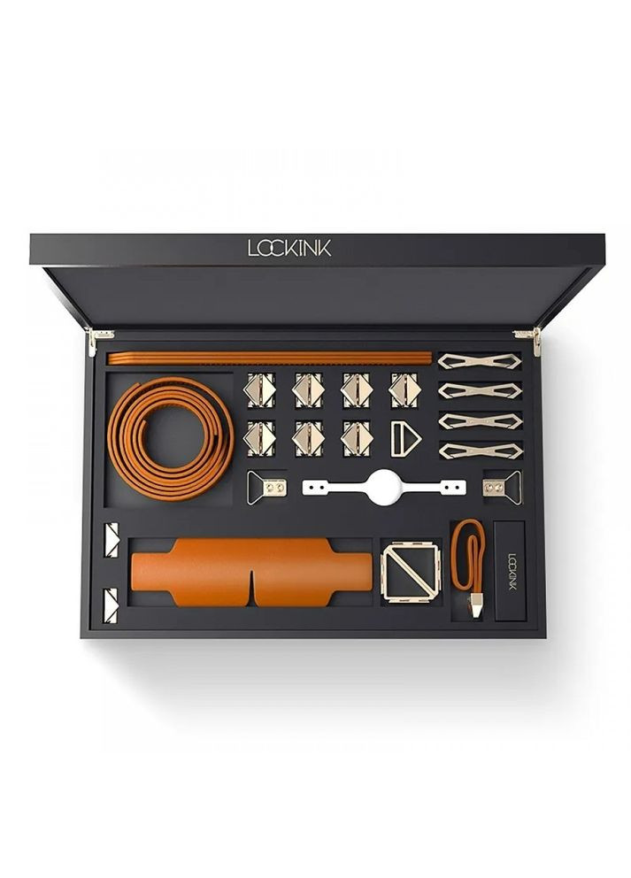 Набір девайсів для БДСМ, натуральна шкіра та метал,, 7 предметів - CherryLove Lockink (296623723)