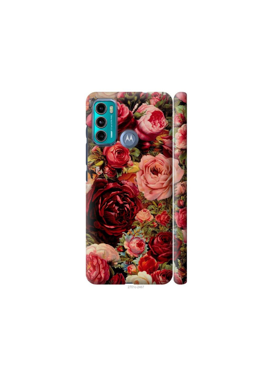 Чехол на Motorola G60 Цветущие розы MMC (292114186)