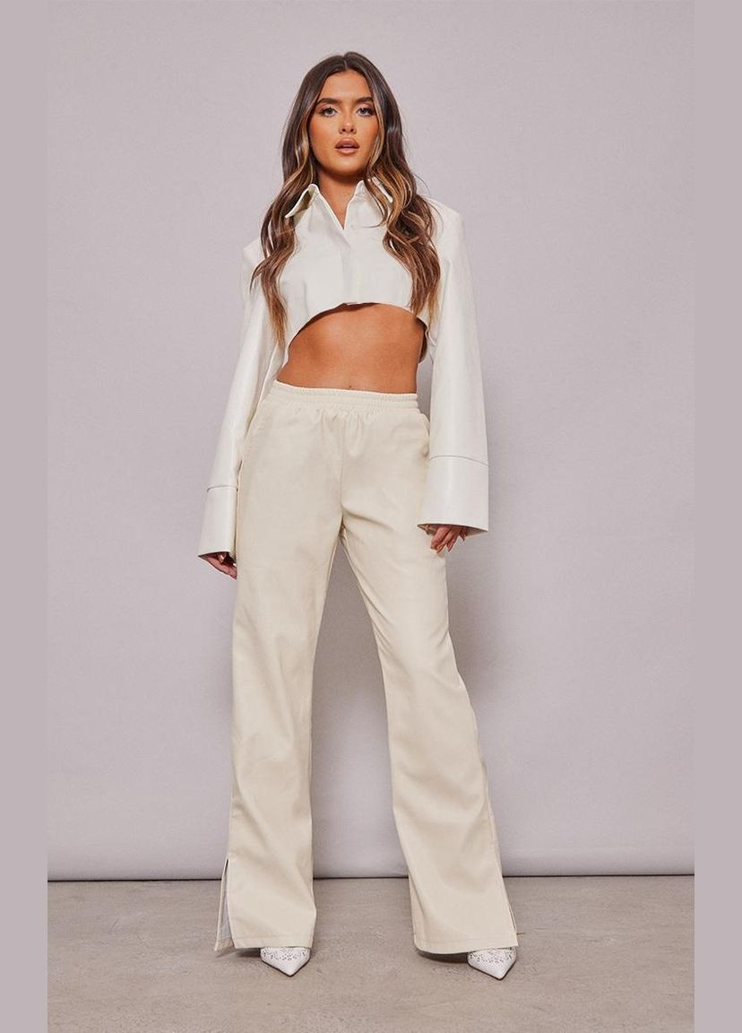 Брюки из искусственной кожи PrettyLittleThing (305569117)