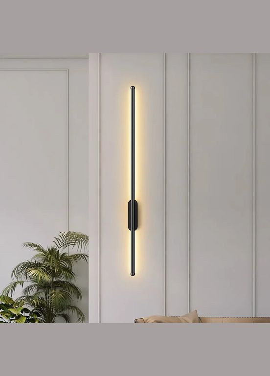 Бра LED 27963 Чорний 6х6х81 см. Sunnysky (364499719)