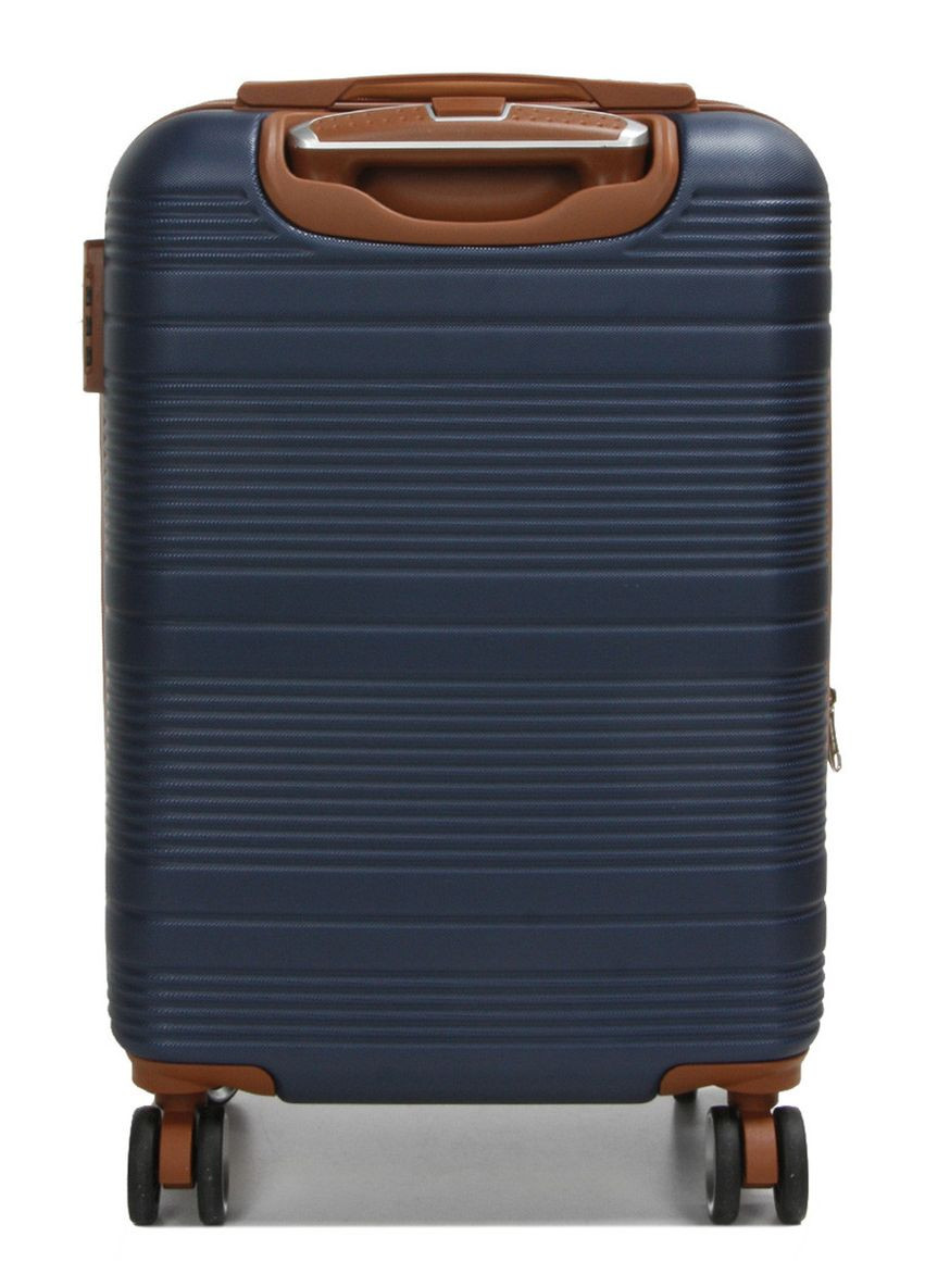 Чемодан ручная кладь S синяя 55х35х20(+5)см/42л/2.8кг/ 629 WORLDLINE (324802049)