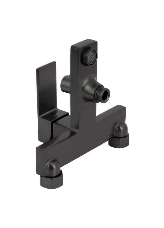 Смеситель для ванны Gemini (с душевым гарнитуром) QTGEM259GMB45684 Gunmetal Black PVD Qtap (392903813)