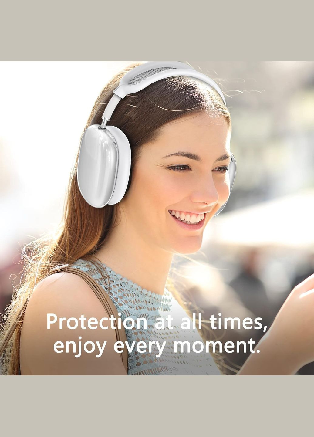 Чехол для Apple Airpods Max 2 / Airpods Max Ear Cups/Ear Pad/Headband Cover White (ARS83287) ARS (343050136)