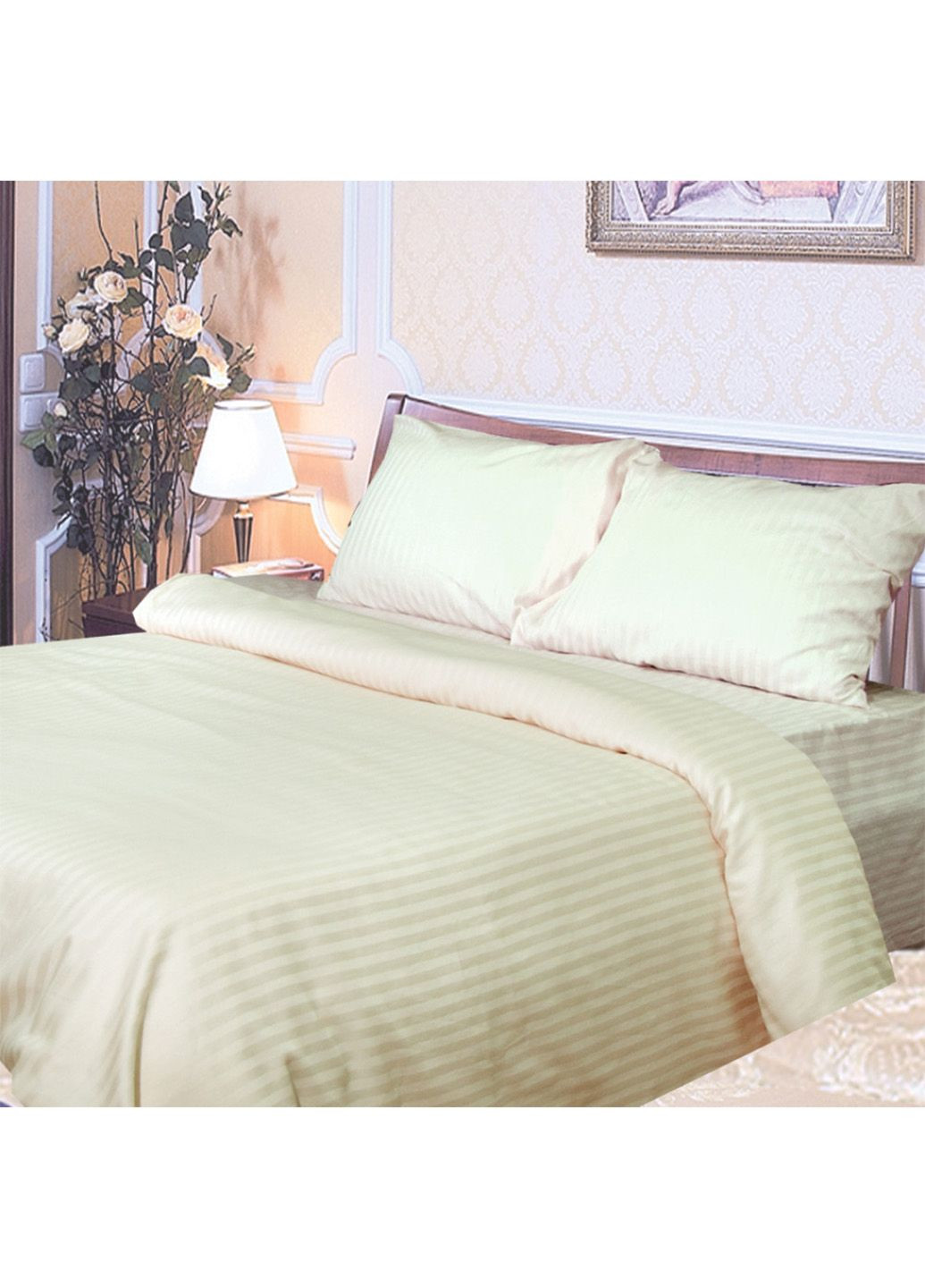 Простыня Сатин Страйп на резинке 200х180х20 диз.02 Ярослав (317989624)