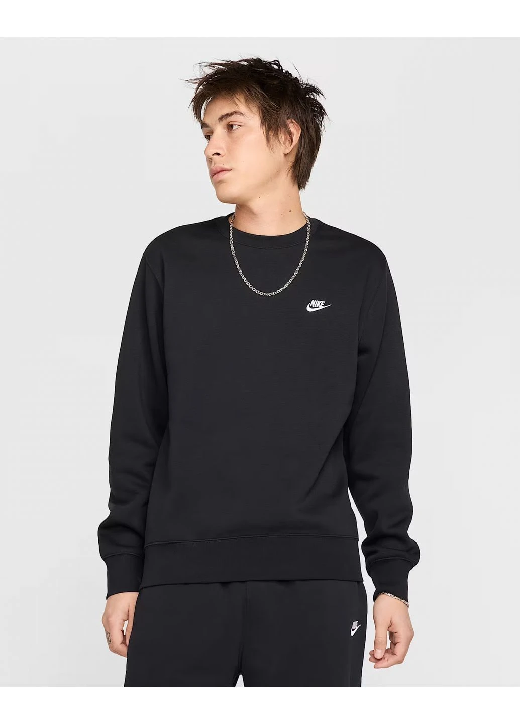Толстовка M CLUB BB CREW Nike (371994909)