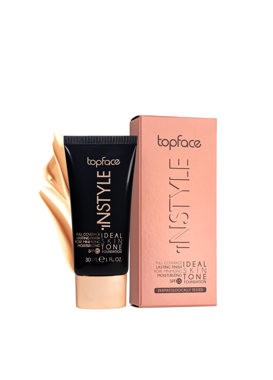Тональний крем Instyle Ideal Skin SPF15 PT458 № 12 TopFace (350913733)