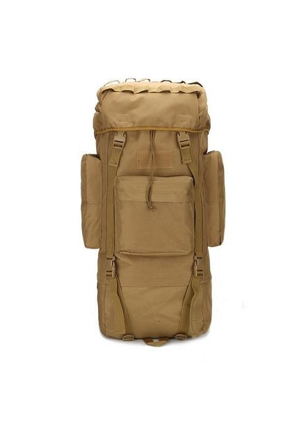 Рюкзак тактичний великий військовий туристичний койот пісочний No Brand (299460975)