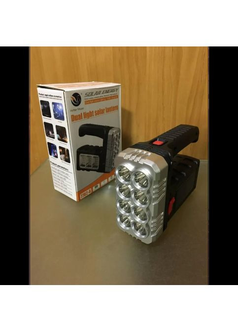 Светодиодный аккумуляторный фонарь Hotter Mouse 7702-A-2 с солнечной панелью USB No Brand (323486322)