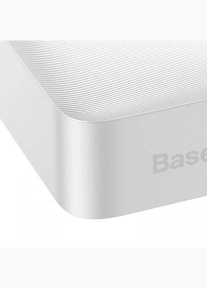 Батарея универсальная Bipow 20000mAh, 15W, USBC/3A, 2*USB-A/3A(max.), +cable, white (PPBD050102) Baseus Bipow 20000mAh, 15W, USB-C/3A, 2*USB-A/3A(max.), + (301219641)