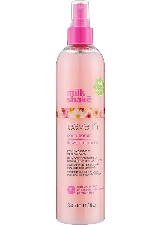 Несмываемый кондиционер для волос Leave in Conditioner Flower Fragrance 350ml (1274273-34097826) Milk Shake (368637864)