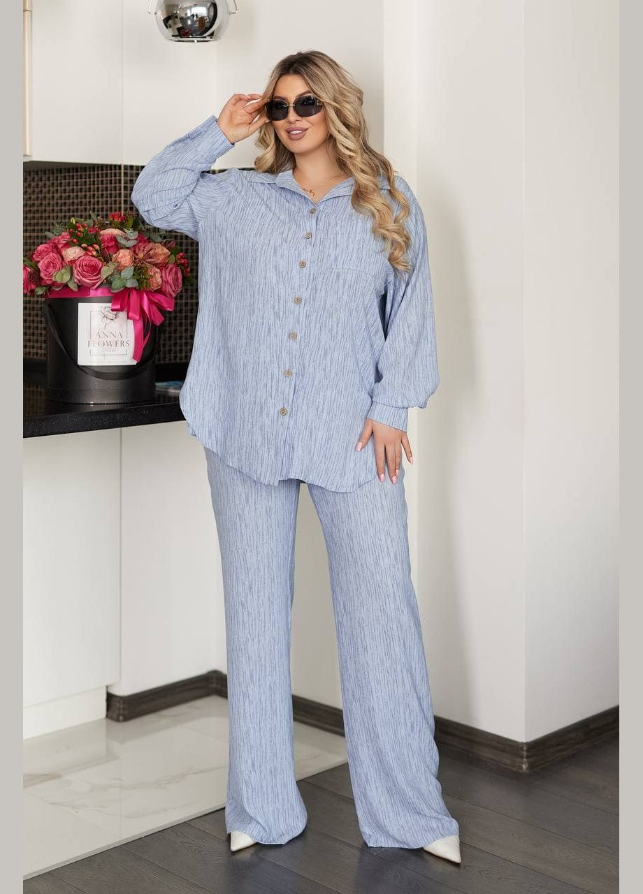 Женский костюм двойка бежевого цвета New Trend (331788183)