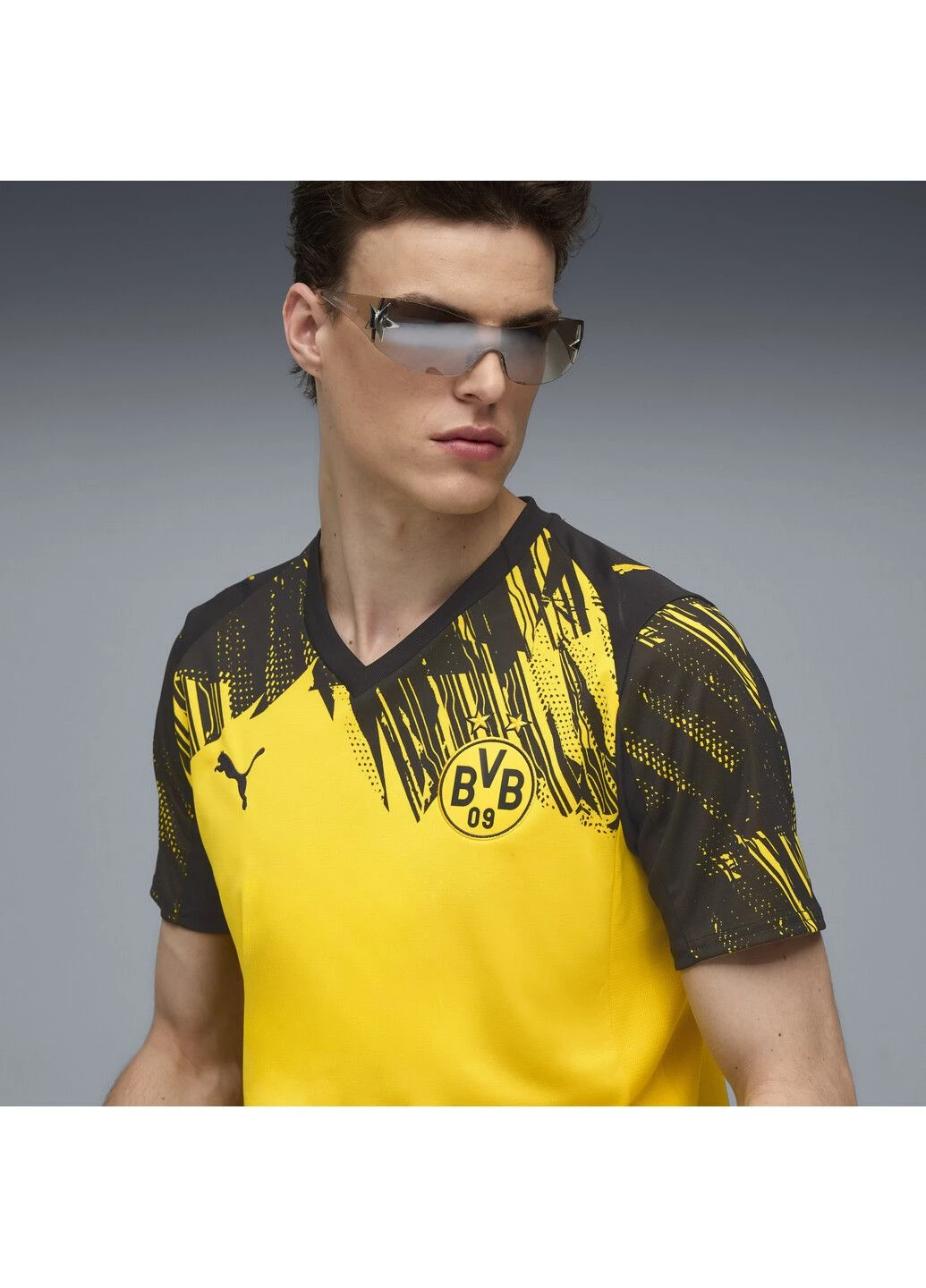 Жовта футболка borussia dortmund 25/26 home jersey men Puma