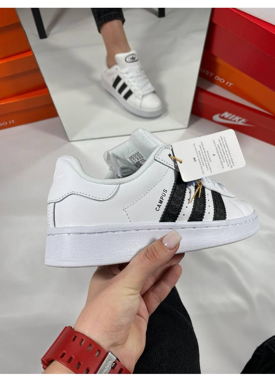 Чорні Осінні кросівки чоловічі adidas campus 00s white black адідас кампус No Brand