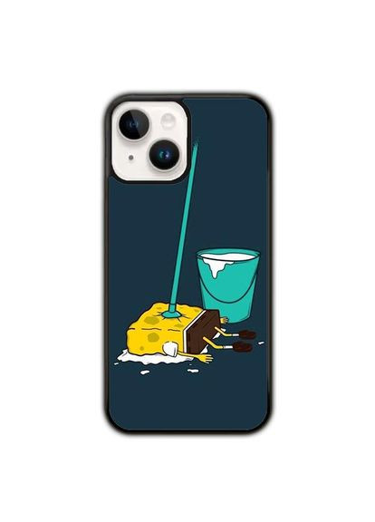 Чехол для Apple Iphone 15 Plus Черный No Brand (302221292)