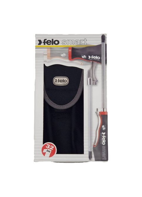 Набор отверток -SMART belt pouch 8 двухсторонних отверток SL PH PZ Torx SW спецручка CrMoV сталь поясной чехо (14572) Felo (295037127)