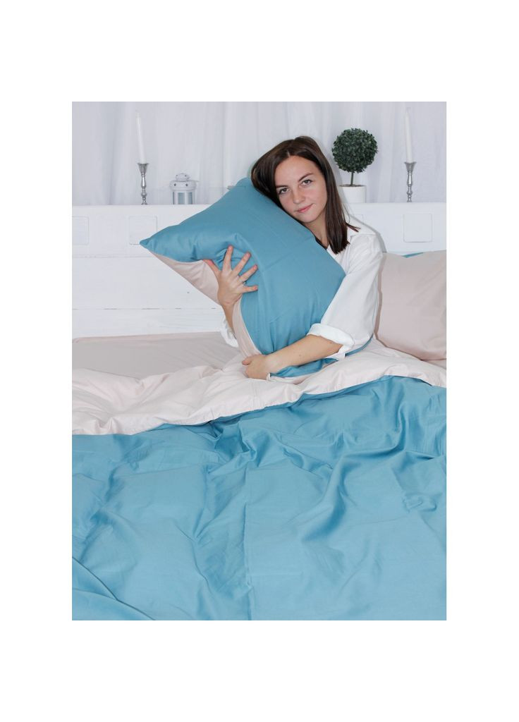 Постільна білизна Сатин Premium 0844 + 0841 James (m221402) Mirson Сатин Premium 0844 + 0841 James Євро (366568075)