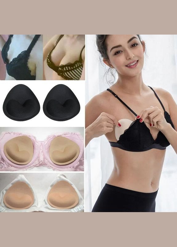 Пуш-ап на силиконовой основе в форме капли черный No Brand Пуш-ап капля (328264793)