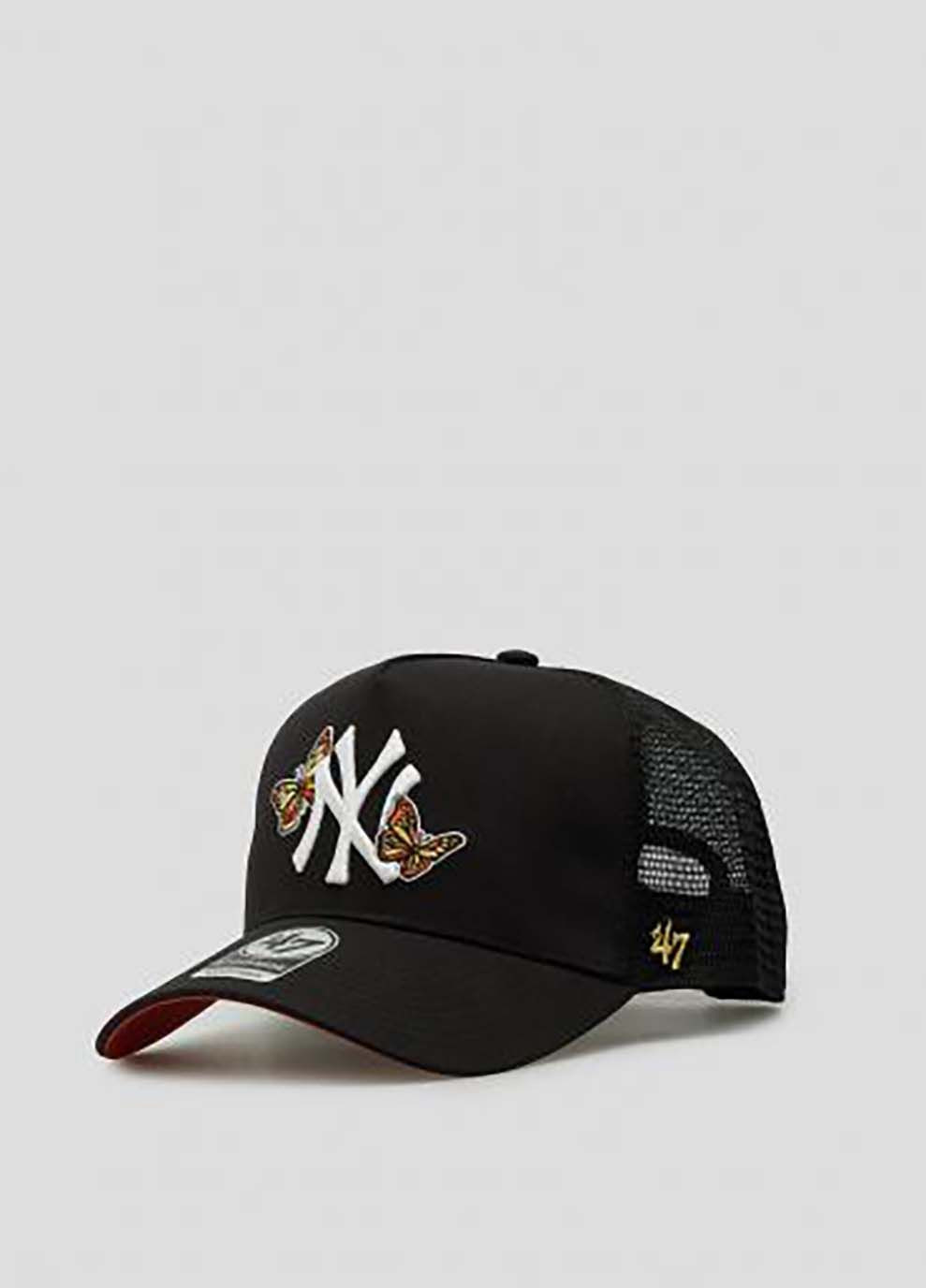 Кепка-тракер MLB NEW YORK YANKEES ICON MESH Чорний Уні 47 Brand (302290419)