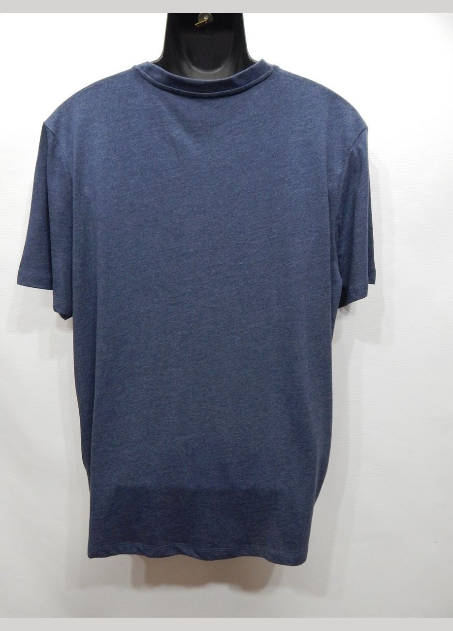 Синяя мужская футболка cares оригинал р.48 070fmls (только в указанном размере, только 1 шт.) Primark