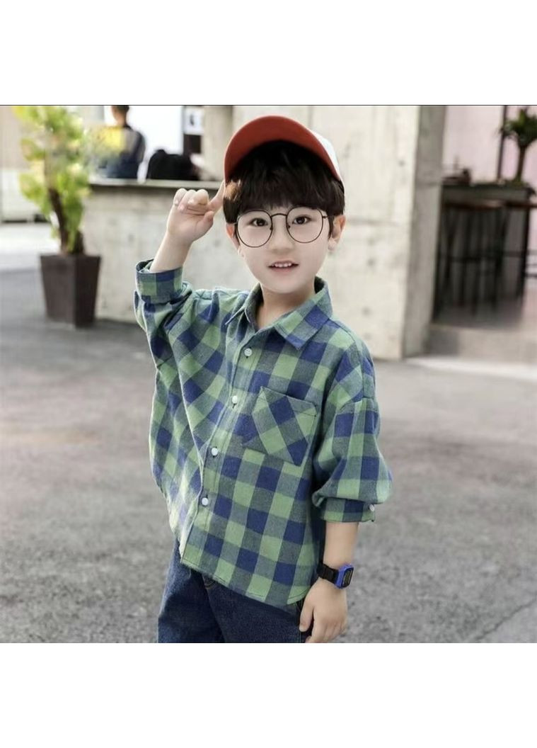 Зеленая рубашка A+