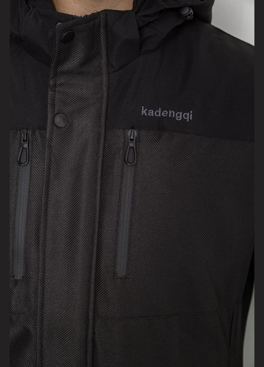 Чорна демісезонна куртка чоловіча демісезонна,, 214r22013 Ager