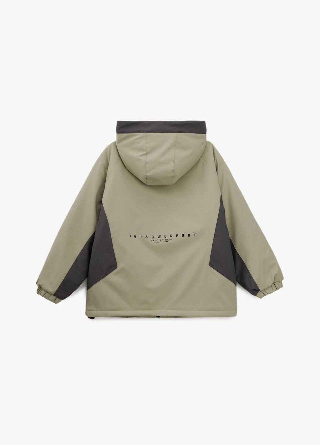 Оливкова демісезонна куртка для хлопчика b2432 158 см shop (2000990869883) Dinomin