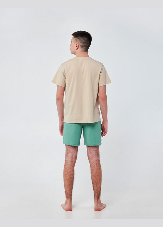 Бежева піжама бежевий Smil