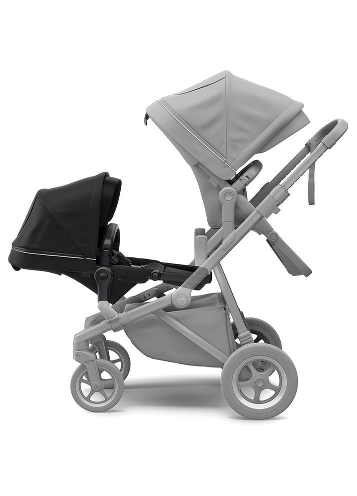 Прогулочне крісло Sleek Sibling Seat Midnight Black on Black TH 11000212 Thule (316625514)