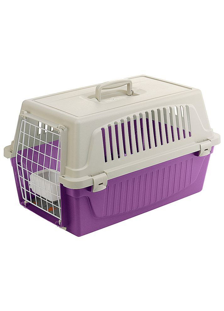 Переноска для кішок та дрібних собак до 8 кг з годівницею та підстилкою ATLAS 20 Ferplast (353688268)